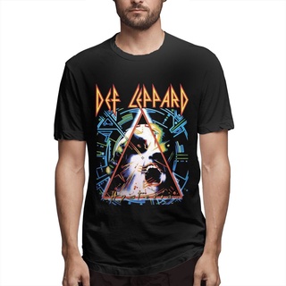 T-shirt  GILDAN ใหม่ล่าสุด เสื้อยืดแขนสั้น คอกลม ผ้าฝ้ายแท้ พิมพ์ลายกราฟฟิค Def Leppard Hysteria Tour 88 แฟชั่นฤดูร้อน ส