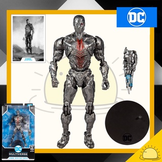 McFarlane Toys 7″ DC Multiverse Justice League Movie Cyborg with Face Shield 2021