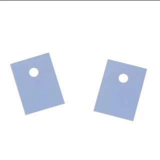 ฮีตซิงค์ อลูมิเนียม ระบายความร้อน แผ่นฉนวน TO-220 Insulation Pads Silicone Heatsink TO-220 Transistor Plastic Insulation