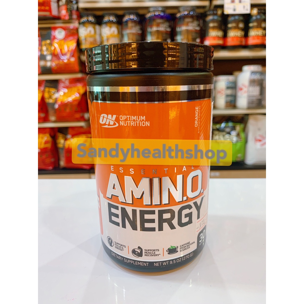 Optimum Amino Energy 270g.(30Serv.) ออปติมัม อะมิโนเอ็นเนอร์จี้ 30ช้อนรสผลไม้