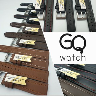 𝗚𝗤 𝘄𝗮𝘁𝗰𝗵 สายหนังแท้ สายนาฬิกา รุ่น Retro Matt สายหนังวัวแท้ …