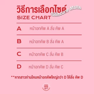 บราทรงกลมซิลิโคน ไร้ขอบ เนื้อแมท บราซิลิโคนปีกนก บาง เบา ใส่สบาย มีทั้งหมด 4 คัพ A/B/C/D | missBBgirl