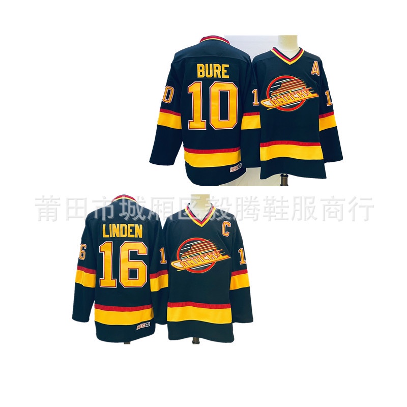 NHL Jersey Hockey Jersey Vancouver Canucks Nhl Hockey Jersey hiphop Loose Jersey