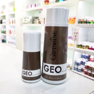 โรออนจีโอ แป้งหอมจีโอ (เชทคู่) น้ำหอมผู้ชาย  Geo Roll-on  Geo-Perfumed-Tal GEO Men fragrance giffarine โรลออนกิฟฟารีน