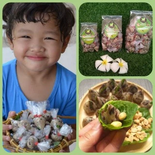 แหนมเห็ด 3 อย่าง ผสมข้าวไรซ์เบอร์รี่ (แม่ประจวบ) แพ็ค 500 กรัม