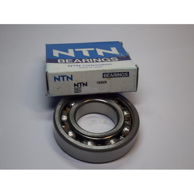 DEEP GROOVE SINGLE ROW RADIAL BALL BEARING NTN 6207