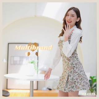 fairyangelstore-เดรสคอปกแขนยาวระบายช่วงไหล่ (MB4075) #พร้อมส่ง #เดรสทำงาน #เดรสแฟชั่น #เดรสสวย #เดรสออกงาน #เดรสผู้หญิง