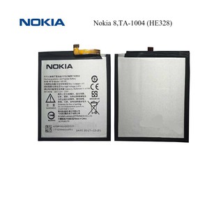 แบตเตอรี่ Nokia 8,TA-1004 (HE328) Or