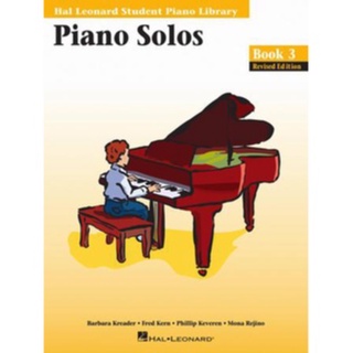 หนังสือเรียนเปียโน PIANO SOLOS – BOOK 3 Hal Leonard Student Piano Library