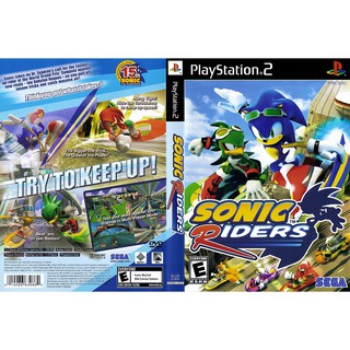 SONIC RIDERS [PS2 US : DVD5 1 Disc]