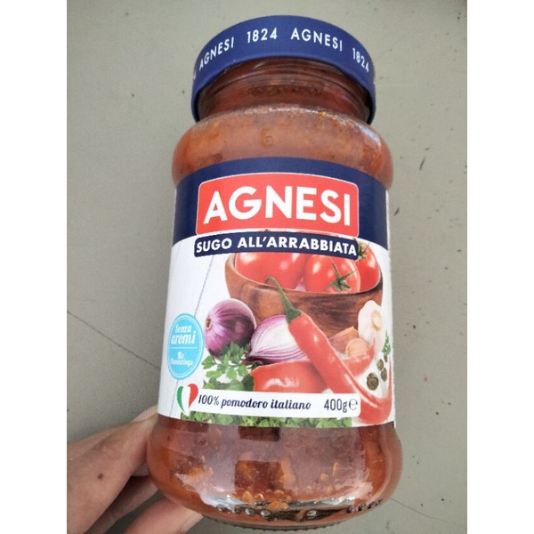 Agnesi Arrabbiata Sauce พาสต้าซอส 400กรัม