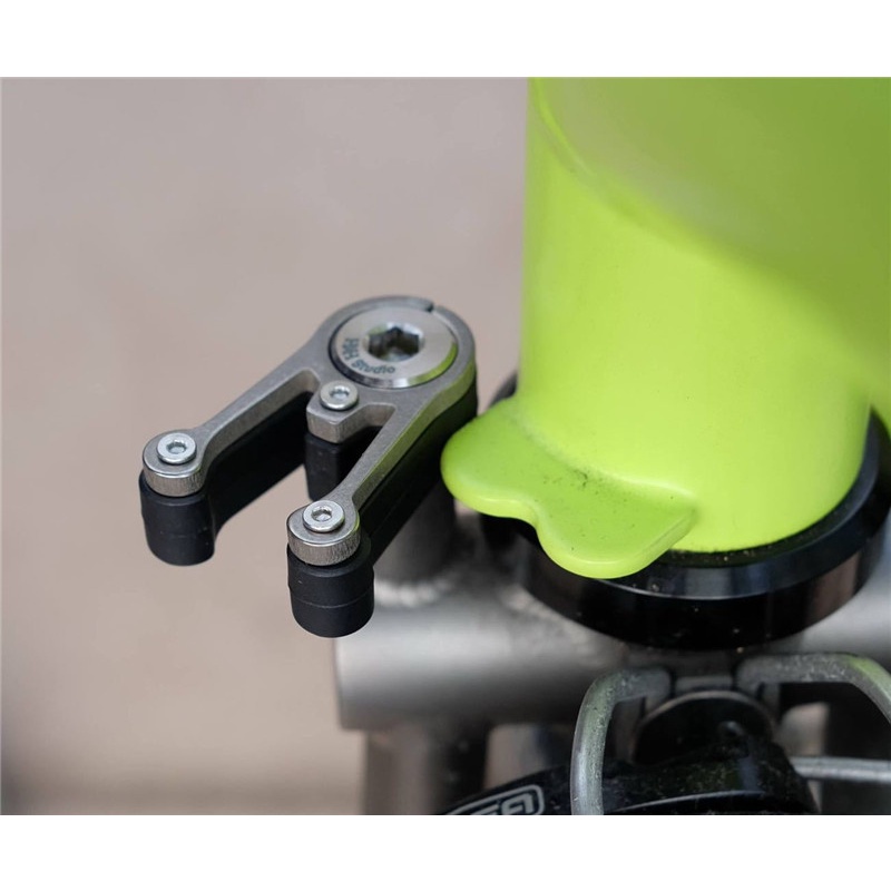 H&H Titanium Ti Catcher with bolt Anti Rust for Brompton Folding Bike Front Fork