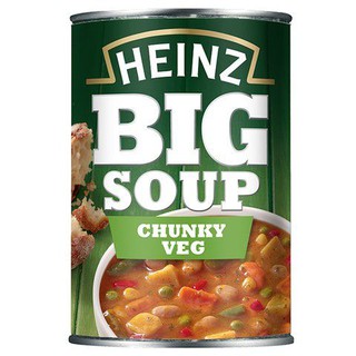 ไฮนซ์ซุปก้อนผักก้อน 400 กรัม/Heinz Big Soup Chunky Vegetable 400g