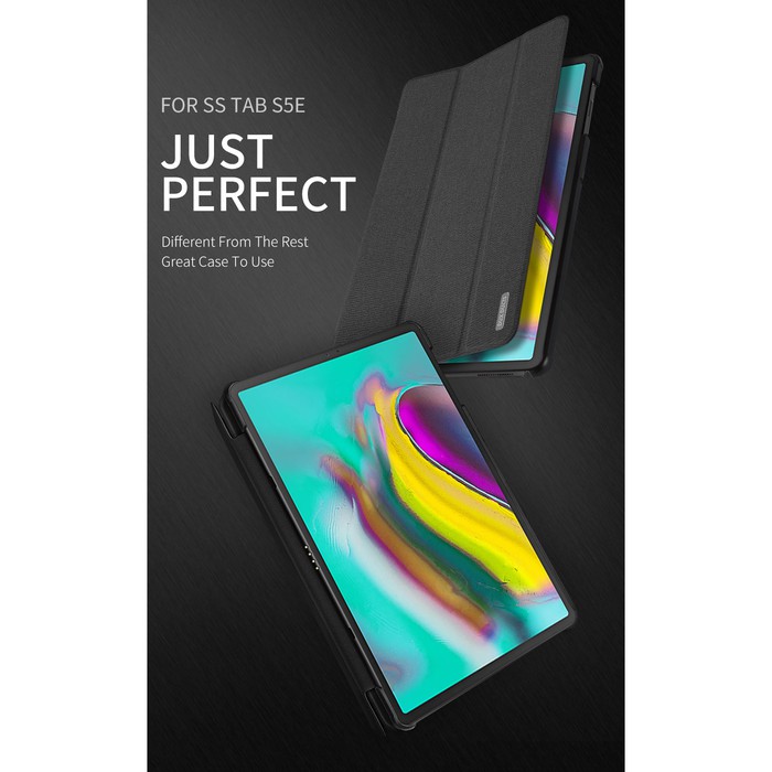SAMSUNG GALAXY TAB S5E CASE DOMO ORI PREMIUM SMARTCASE