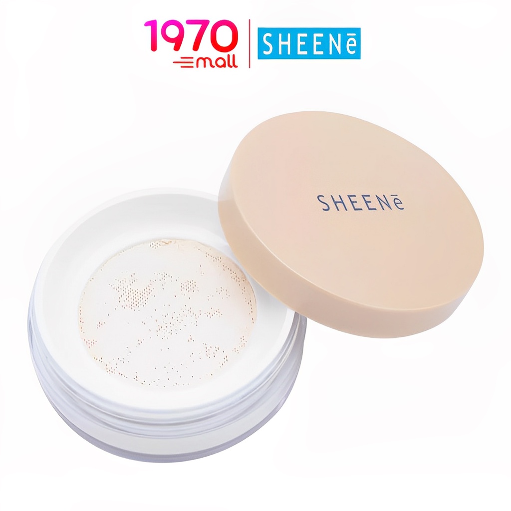 SHEENE AIRY NATURAL TRANSLUCENT LOOSE POWDER 10g. แป้งฝุ่น โปร่งแสง เหมาะทุกสภาพผิว