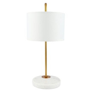 โคมไฟตั้งโต๊ะ ไฟตั้งโต๊ะ CARINI MT5023 สีขาว/บรอนซ์ โคมไฟ โคมไฟ หลอดไฟ TABLE LAMP CARINI MT5023 WHITE/BRONZE