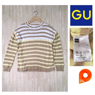 GU Sweater ลายทาง size M