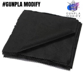 ผ้าไมโครไฟเบอร์ สำหรับขัดเงางานโมเดล 14.5x14.5 cm