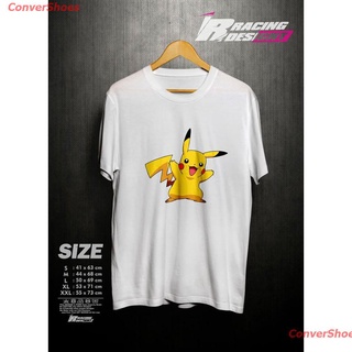 เสื้อยืดกีฬา (Hot Item) เสื้อยืดลําลองแขนสั้นพิมพ์ลาย Pokemon Pikachu Chibi Art Distro Short sleeve T-shirts