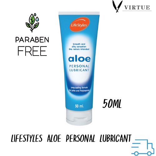 LifeStyles Aloe Personal Lubricant เจลหล่อลื่น 50ml.