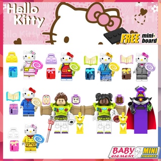 ฟิกเกอร์ Hello Kitty Buzz Lightyear Izzy Hawthorne Zach Great Demon 9 แบบ ของเล่น ของขวัญ สําหรับเด็ก KF6166