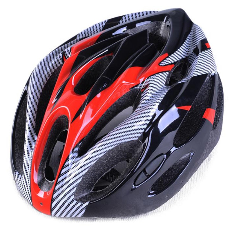 หมวกกันน็อคจักรยาน TaffiSPORT EPS Foam PVC Shell - x10 สีดํา