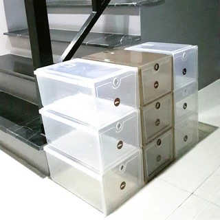 กล่องรองเท้า กล่องใส่รองเท้า 3 ชิ้น/ชุด (ชาย)