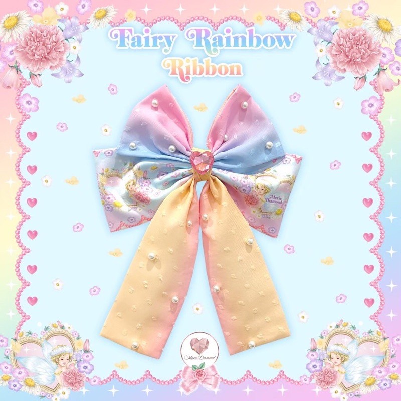 พร้อมส่ง Maria Diamond💗Rainbow Ribbon✨