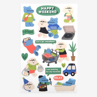 My Buddy Sticker - 21 Weekend สติ๊กเกอร์สัตว์น้อยแสนน่ารัก