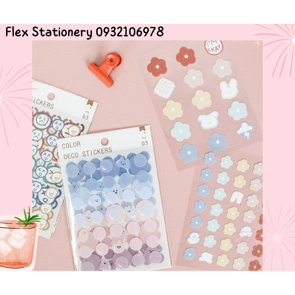 ชุดสติ๊กเกอร์ FUNNY EMOJI 3 ชิ้น, ตกแต่งโน้ตบุ๊ก, สติ๊กเกอร์ FUNNY