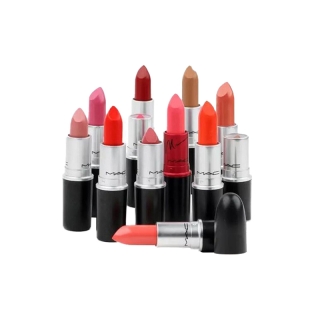  Lip MAC  LipStick ลิปแมค 3g. ลิปสติกของแท้ 100% ลิปสติกยอดฮิต กันน้ำได้ มี 9 เฉดสีให้เลือก