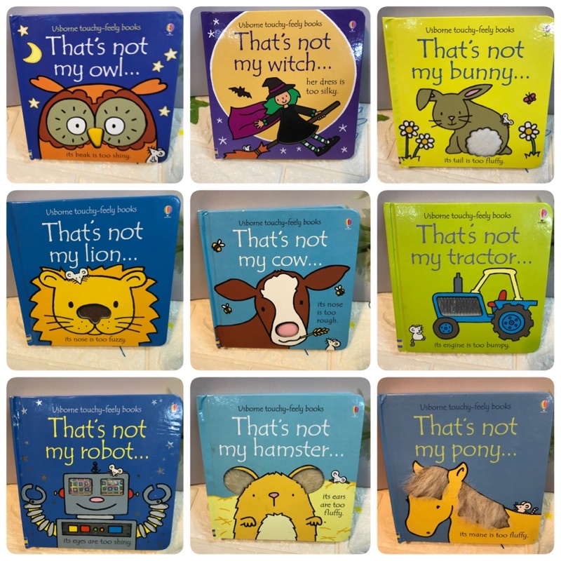 Usborne touchy-feely books That ‘s not my …(board book )-BC4
