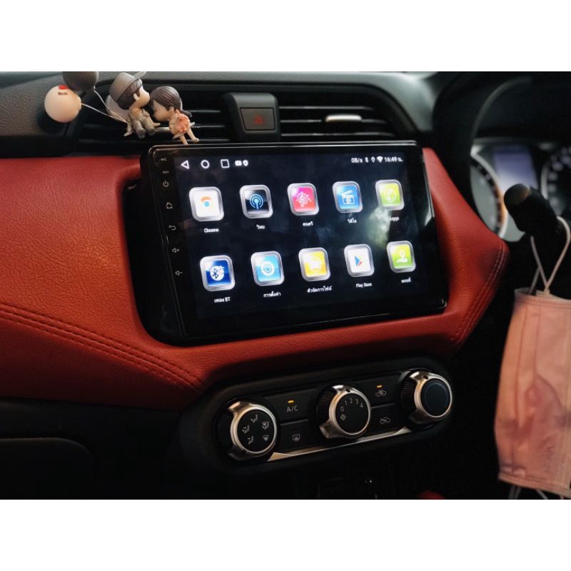 จอAndroid Nissan New Almera turbo  ALPHA FINNIX COUSTIC  2020 อัลฟ่า ฟินนิก คูสติกส์ จอติดรถยนต์ จอแ