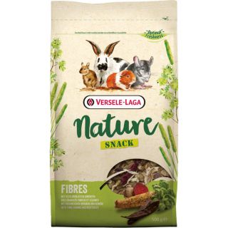 Versele Laga - Snack Nature Fibres ขนมเพิ่มไฟเบอร์สำหรับสัตว์ฟันแทะ (500g.)