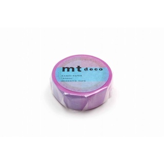 mt masking tape fluorescent gradation pink x blue (MT01D461) / เทปตกแต่งวาชิ ลาย fluorescent gradation pink x blue