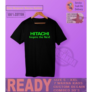 เสื้อยืด พิมพ์ลาย Hitachi Insipre The Next สําหรับผู้หญิง