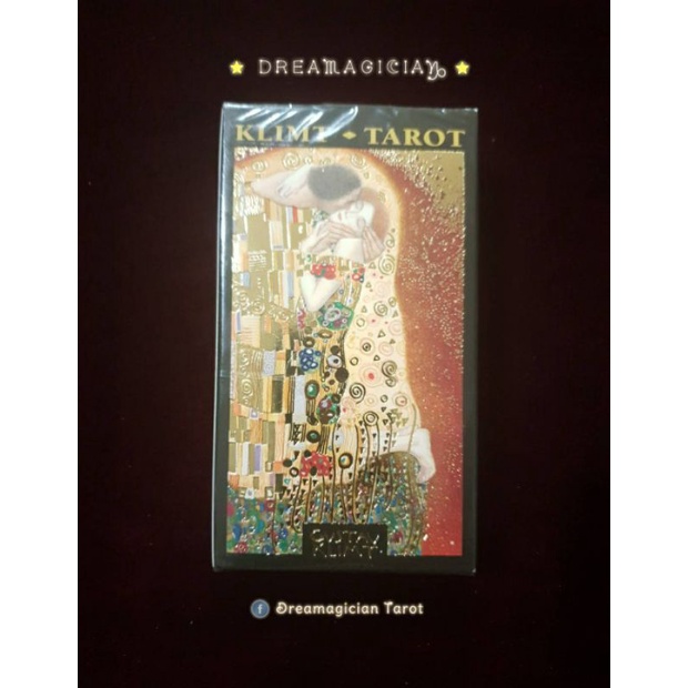 ไพ่ยิปซีฟาโรห์เคลือบทองหรูหรา Klimt Tarot/ไพ่ยิปซีอียิปต์/ไพ่ยิปซีแท้ลดราคา/ไพ่ยิปซี/ไพ่ทาโร่ต์/ไพ่อ