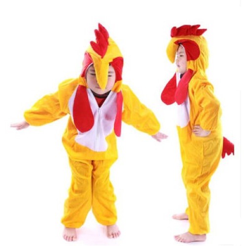 7C217 ชุดเด็ก ชุดมาสคอต ชุดแฟนซี ไก่ ไก่ชน Mascot Chicken Rooster Costume