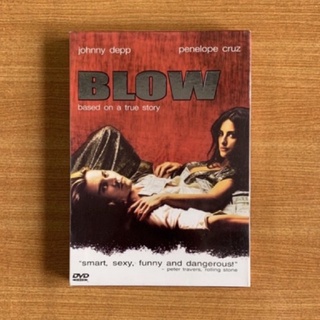 DVD : Blow (2001) ราชายานรก [มือ 1 ซับไทย] Johnny Depp / Penelope Cruz ดีวีดี หนัง แผ่นแท้ ตรงปก