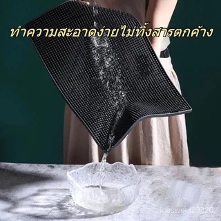 แผ่นยางกันลื่น แผ่นรองบาร์ แผ่นรองเคาเตอร์บาร์ บาร์แมท Bar Mat แผ่นยางรองเชคเกอร์ (A006)