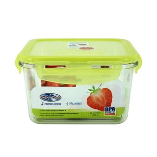 Ghouse Online SUPER LOCK กล่องถนอมอาหาร ขนาด1150 ml. 6886 เขียว