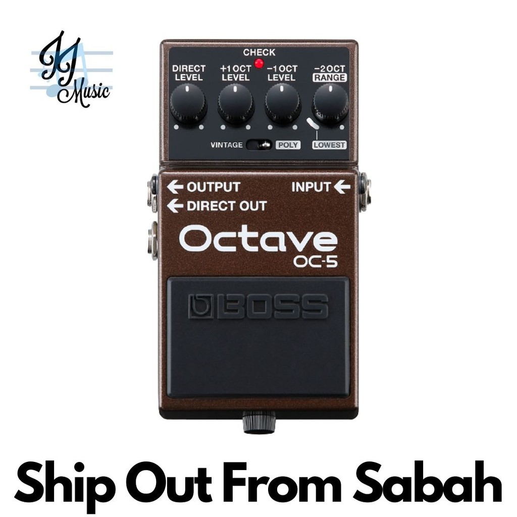 แป้น Boss OC-5 Octave (OC5)