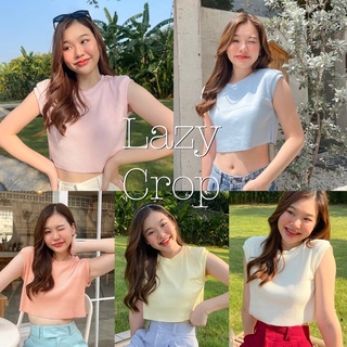 St.Charmming 🍭Lazy Crop  🔆เสื้อครอป ใส่แล้วน่ารักเป็นพิเศษออกแบบเองจากทางร้าน