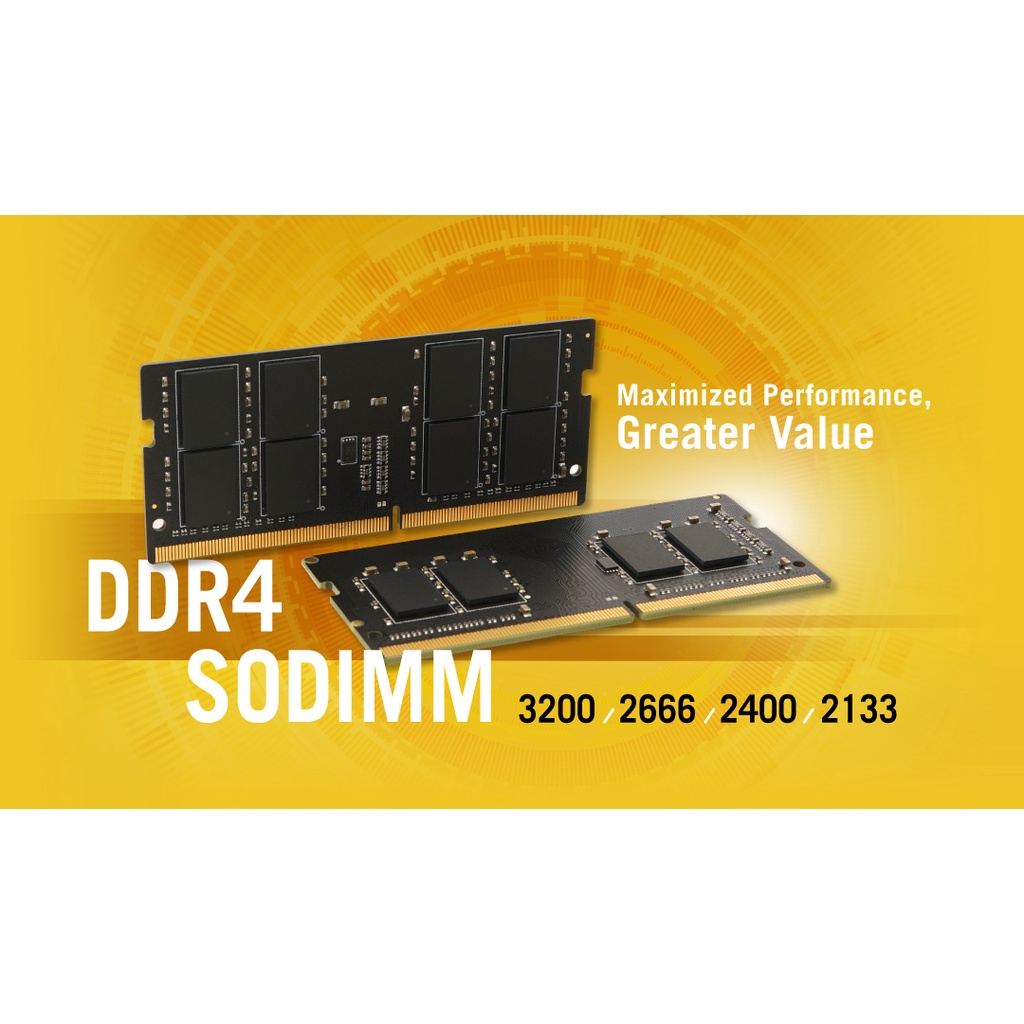 Silicon Power RAM DDR4 FOR Notebook PC 8GB 2400Mah CL17 และ Notebook 8GB BUS 3200Mah CL22  รับประกันตลอดอายุการใช้งาน