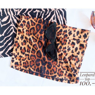 Leopard Top hotมากกเกาะอกลายเสือ แซบสุด!