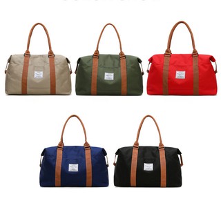 กระเป๋าเดินทาง กระเป๋าฟิตเนส Happy travel NEW 2021 กระเป๋าใส่เสื้อผ้า ถือได้ สะพายได้