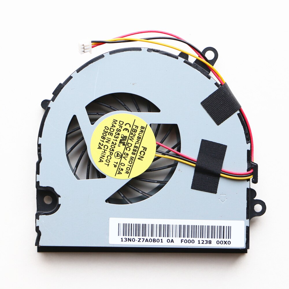 ใหม่ FORCECON DFS531205PC0T FB2W DC5V 0.5A 13N0-Z7A0B01 COOLING FAN สําหรับ Fujitsu Lifebook NH532 N