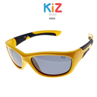 แว่นตากันแดดเด็ก สำหรับเด็ก 5-12 ปี K052 เลนส์กันแดดตัดแสง Polarized วัสดุพิเศษบิดงอได้ ทนทานสูงมาก GEZE KiD Flex Black