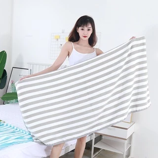 YJT-01 【ขนาด140x70ซม.】ผ้าเช็ดตัว ขนเป็ด ผ้าขนหนูอาบน้ำ ขนนุ่ม ซับน้ำดี ผืนใหญ่ห่อตัวได้ ราคาถูก นุ่มไม่บาดผิว