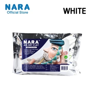 NARA AIR-DRY CLAY Light & Firm touch ดินเบานารา สูตร เนื้อเเน่น เหมาะสำหรับปั้นงานโมเดล ขนาด 500 กรัม *เลือกสี*